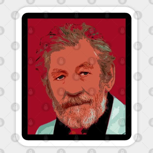 ian mckellen Sticker by oryan80